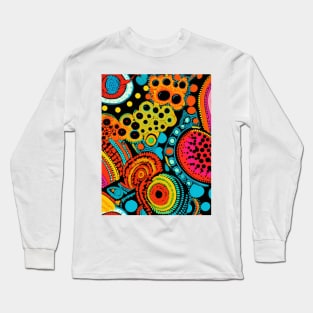 Kusama inspired Microverse Long Sleeve T-Shirt